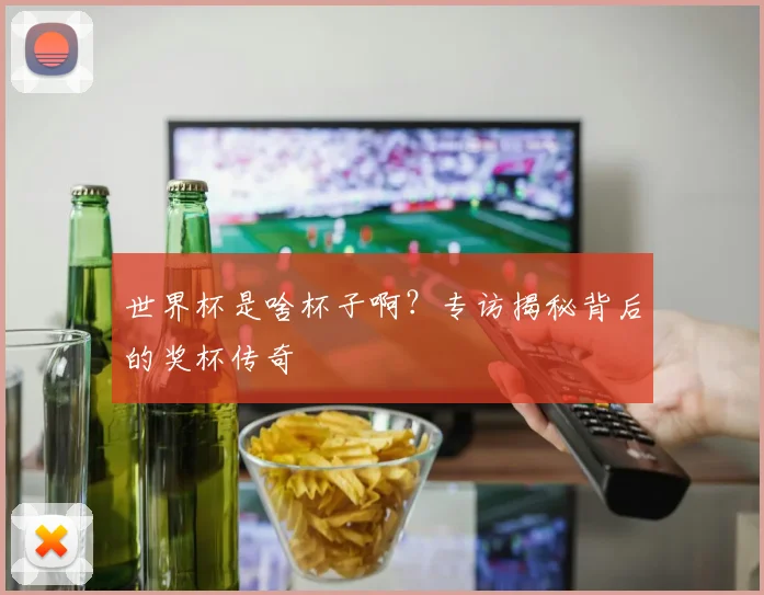 世界杯是啥杯子啊？专访揭秘背后的奖杯传奇