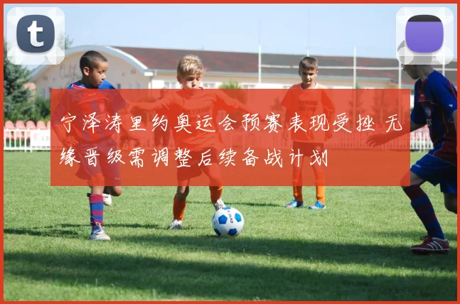宁泽涛里约奥运会预赛表现受挫 无缘晋级需调整后续备战计划